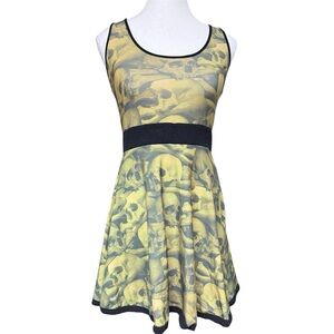 Kreepsville 666 skull pile skater dress sz Medium